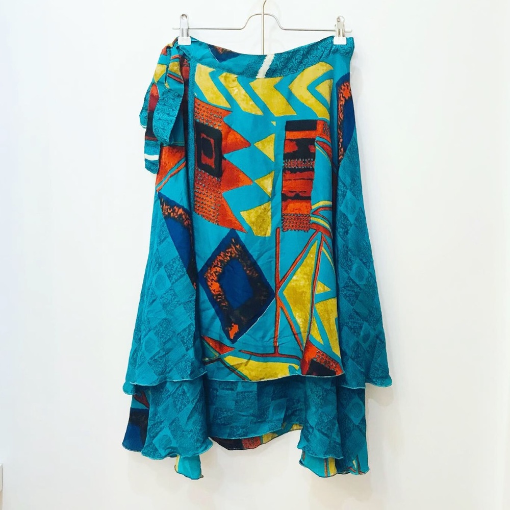 NWT Jovani Design magic wrap sarong  skirt Medium